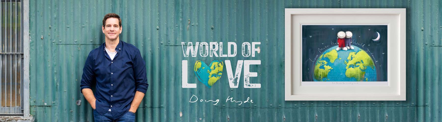 New Realease from Doug Hyde - World of Love - Featuring new limited edition prints, mixed media editions and sculpture